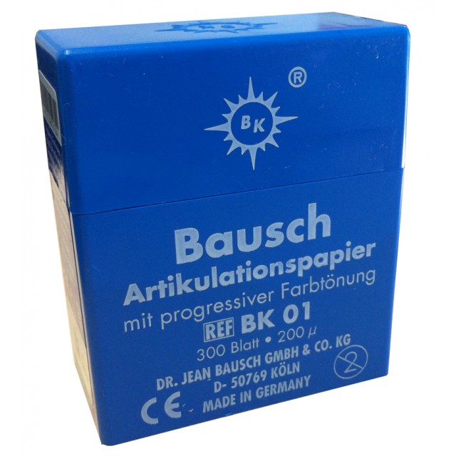Bausch Articulating Paper - 200 Micron